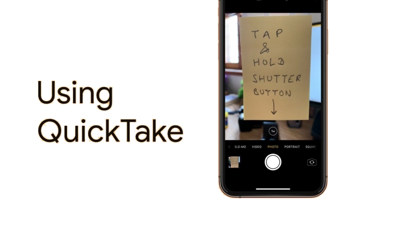 ios 14 hình 2 Quick Take có thể được sử dụng ở các dòng Iphone cũ ở bản iOS 14