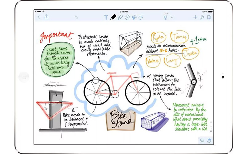 nên tải ứng dụng nào cho ghi chú trên ipad