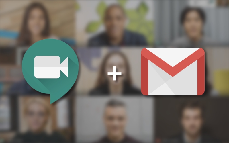 Google Meet được tích hợp trên ứng dụng Gmail