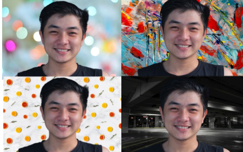 Ghép phông nền sử dụng Phần Edit trên remove.bg