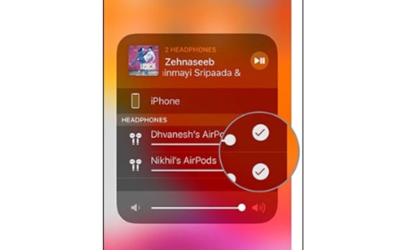 cách kết nối Airpod thứ hai bước cuối