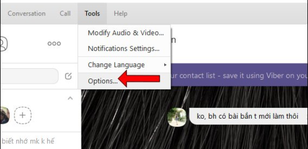 thoát Viber trên máy tính Thoát Viber trên máy tính