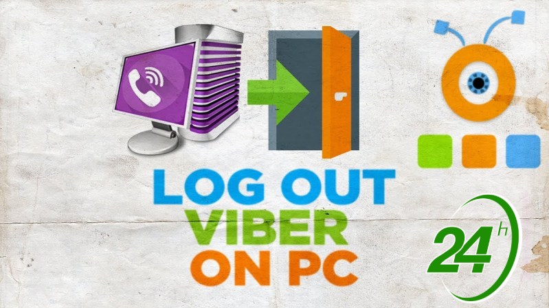 thoát viber trên máy tính đằng xuất viber trên pc