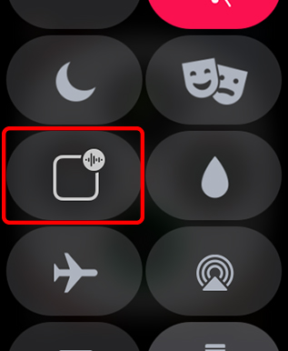 watchos 7 apple watch Trung tâm điều khiển của Apple Watch