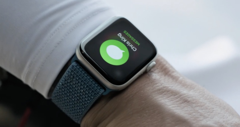 watch os 7 apple watch Tính năng thông báo tin nhắn qua Siri trên Apple Watch