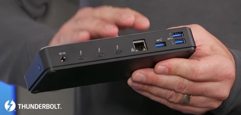 Thunderbolt 4 hỗ trợ tối đa lên đến 4 cổng