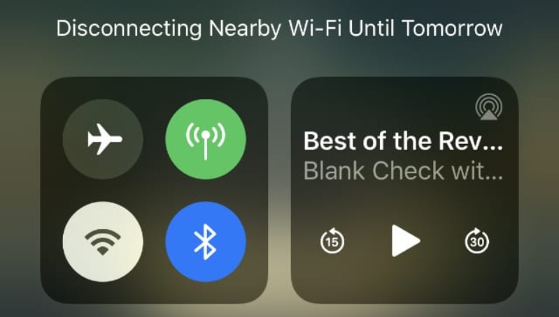 quên mật khẩu wifi Khởi động lại wifi trên iPhone của bạn