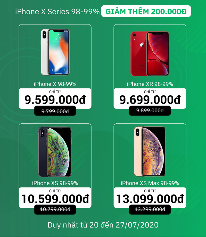 iPhone hàng hiếm giá mềm