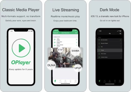 Trình phát video trên các thiết bị iPhone, iPad