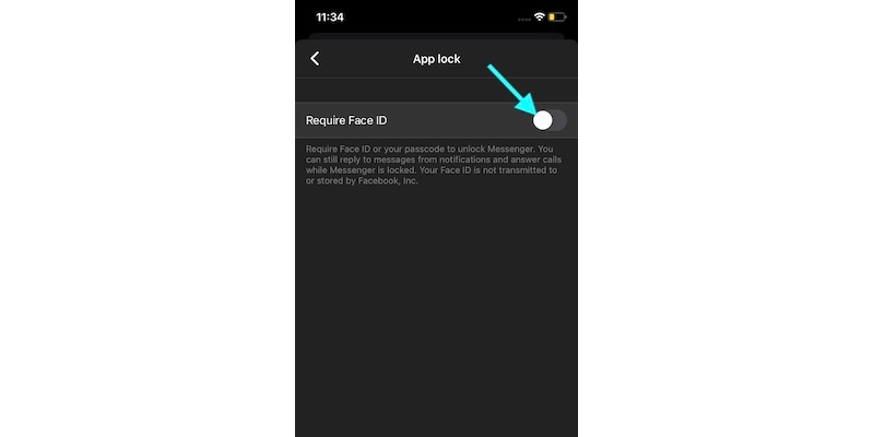 cài đặt quyền riêng tư cho messenger 