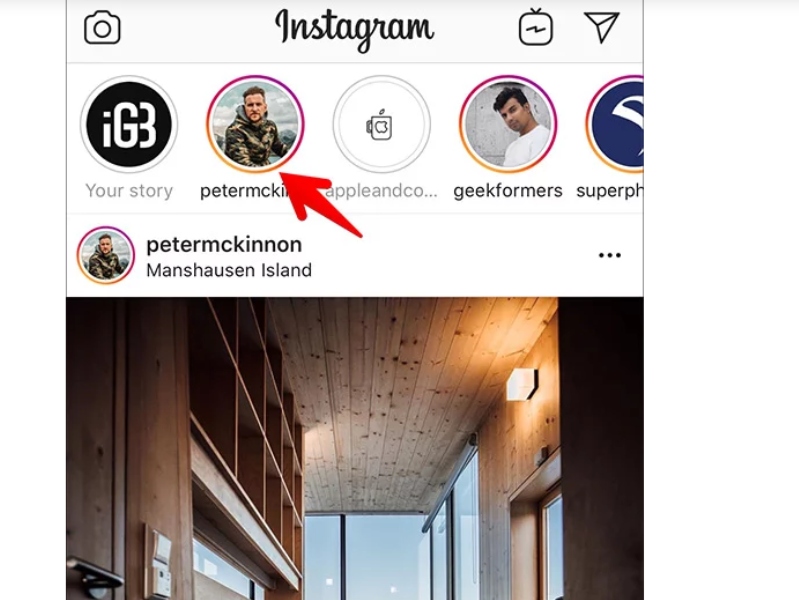 Cách xem Instagram Stories không bị người khác biết h5 Cách xem Instagram Stories không bị người khác biết bước 5
