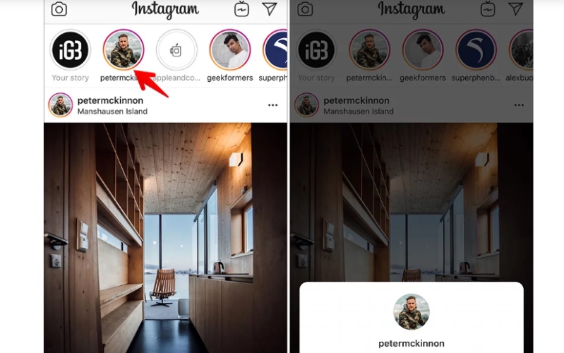 Cách xem Instagram Stories không bị người khác biết h6 Cách xem Instagram Stories không bị người khác biết bước 1