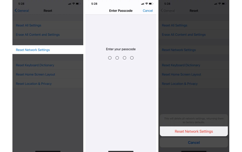 ipad không thể kết nối với app store