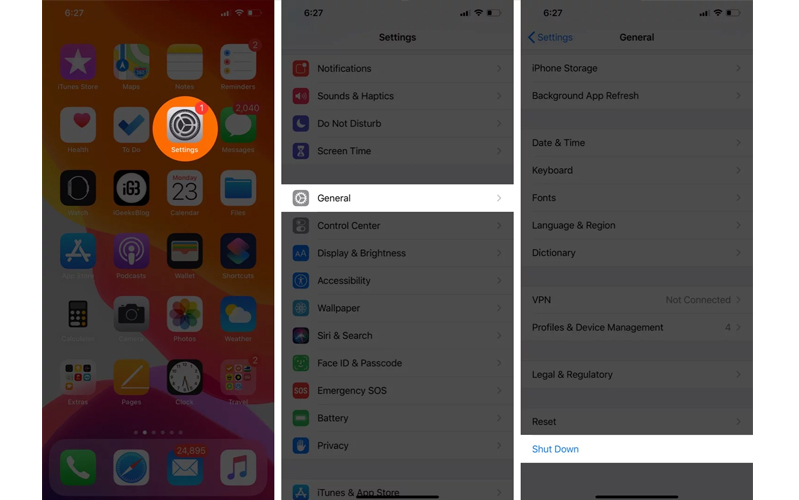 không thể kết nối với appstore