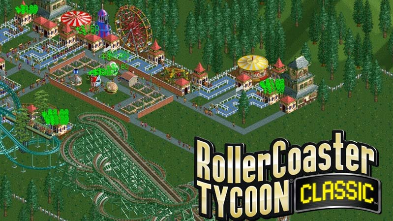 9. Roller Coaster Tycoon Classic