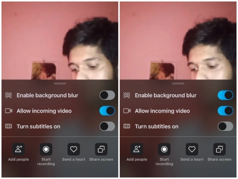 Các bước thực hiện làm mờ hình nền Skype