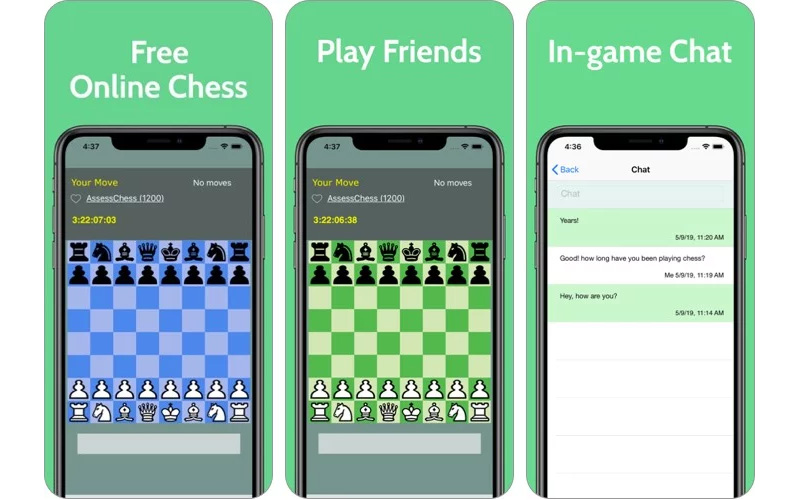 Chơi cờ vua miễn phí bằng Chess Time – Multiplayer Chess