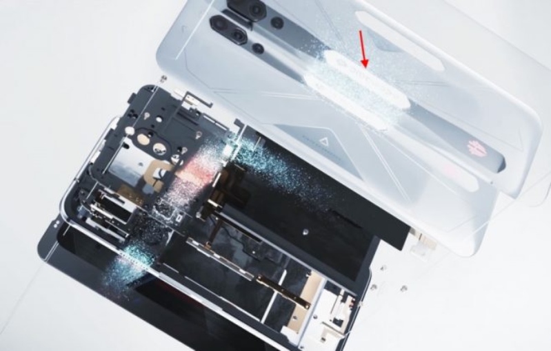 Hệ thống tản nhiệt siêu mạnh mẽ của Red Magic 5S