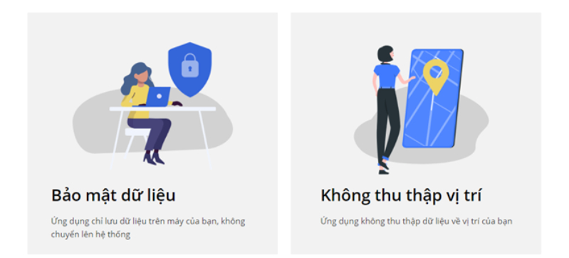 Ứng dụng phòng chống covid 19