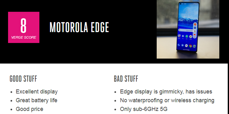 motorola edge mới có gì đáng chú ý