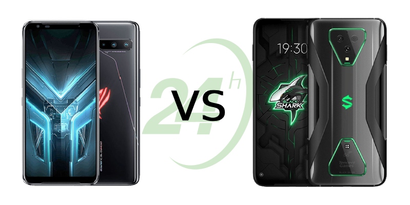 so sánh asus rog phone 3 strix edition với black shark 3 pro