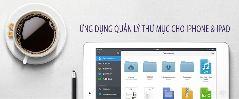 ứng dụng quản lý thư mục iOS