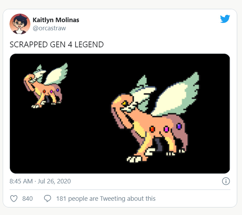 Gigaleak cũng chứa nhiều hình ảnh Pokémon hơn Gigaleak cũng chứa nhiều hình ảnh Pokémon hơn