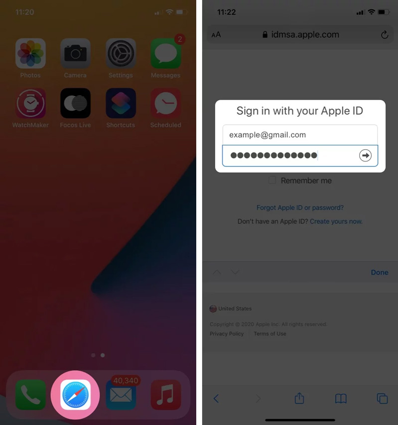 Nhận lại tiền trên iPhone và iPad