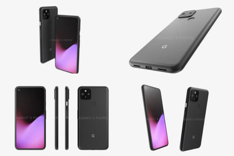 hé lộ hình ảnh của pixel 5