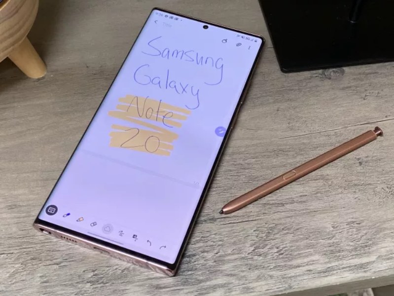 s pen trên note 20 ultra