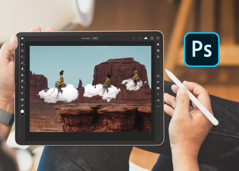 Photoshop trên iPad 