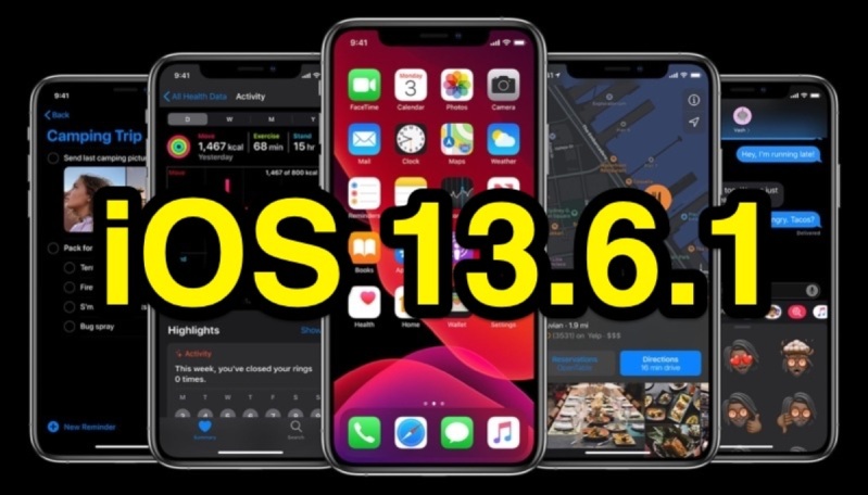 bản cập nhật ios 13.6.1