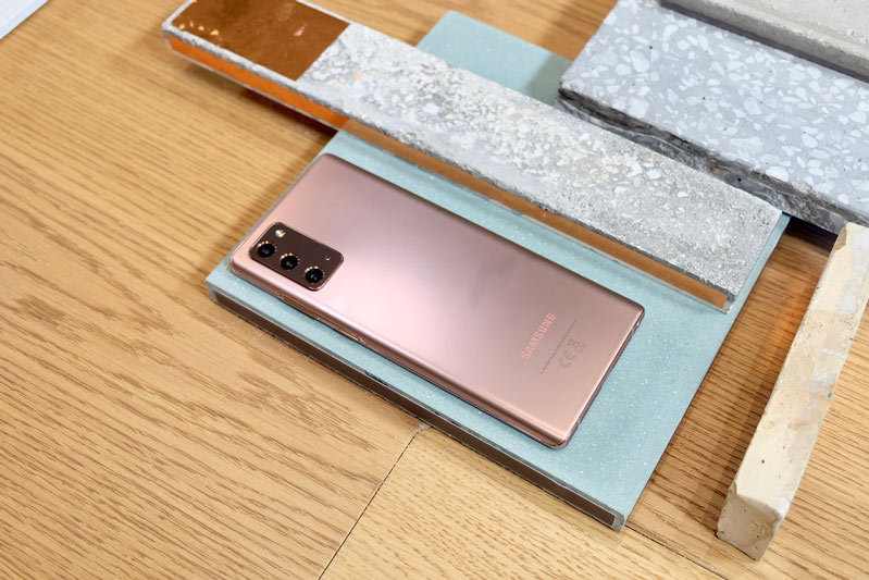thiết kế galaxy note 20