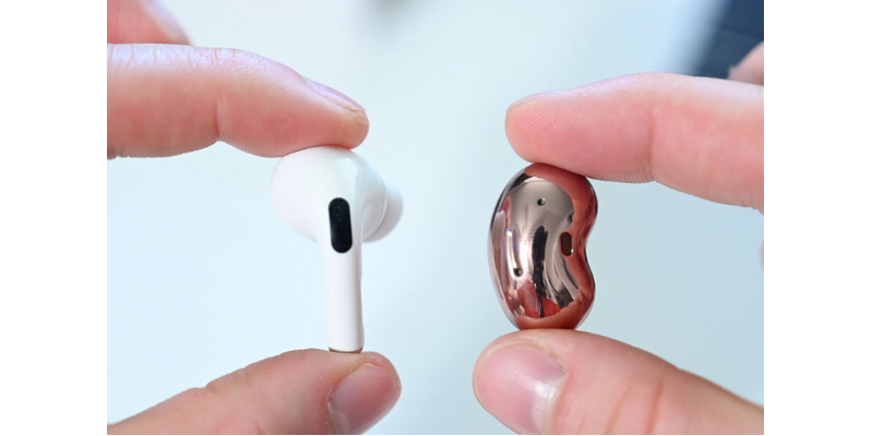 so sánh airpods pro và galaxy buds live 