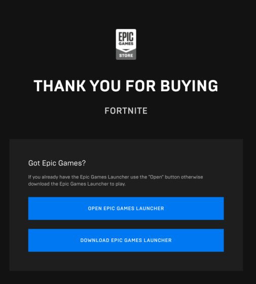  bạn có thể đóng Cửa hàng Epic Games.