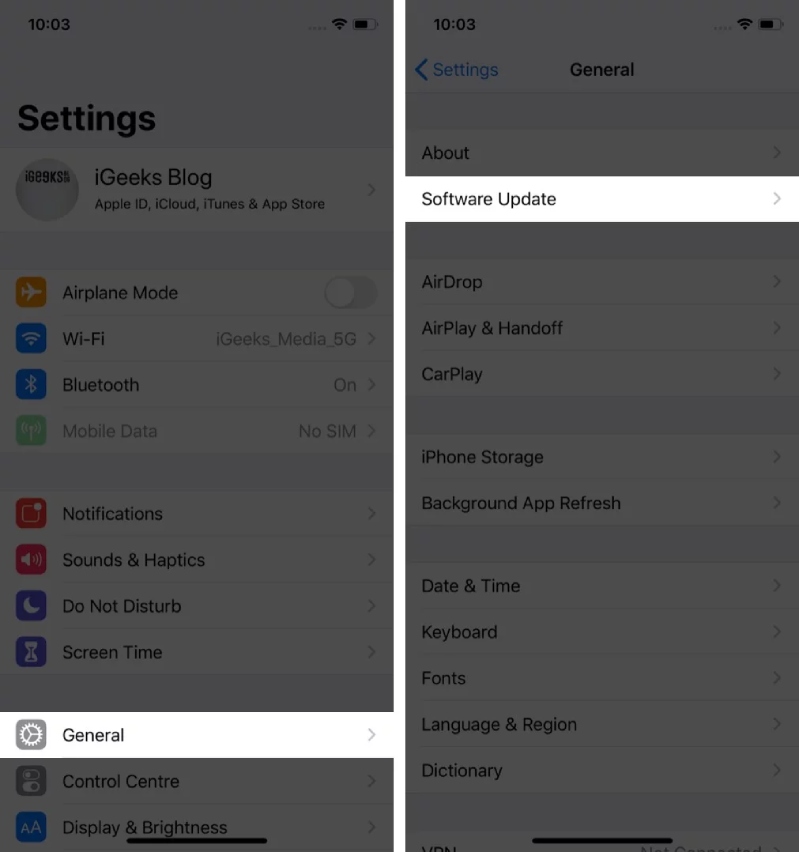 các bước cài đặt ios 14 public beta 6