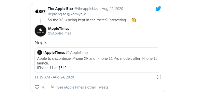 thông tin về các thiết bị iphone sẽ bị khai tử năm 2020