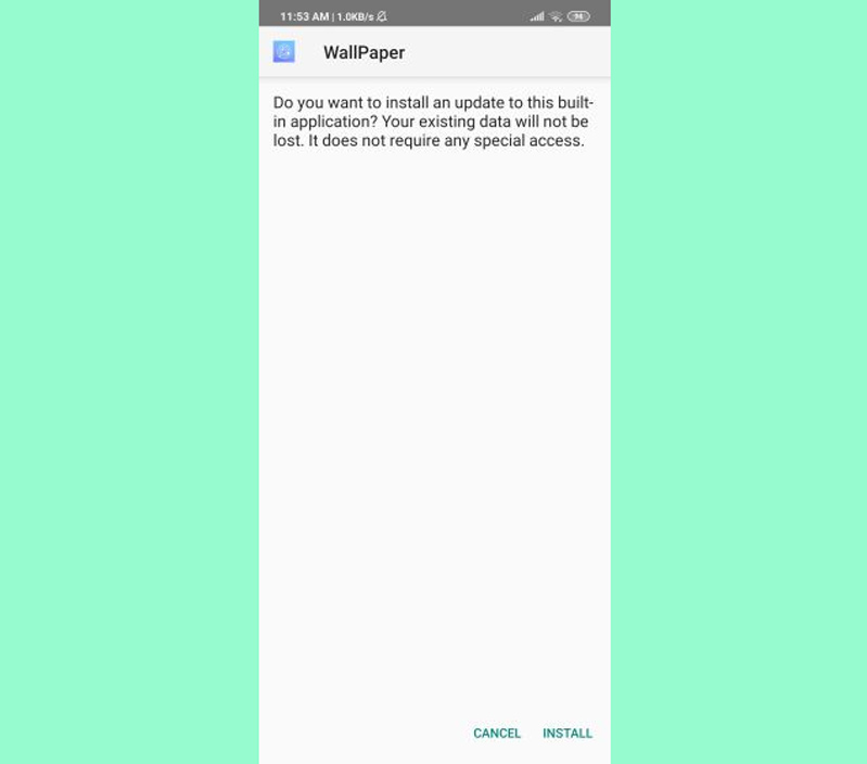 cài đặt APK trên thiết bị Xiaomi 