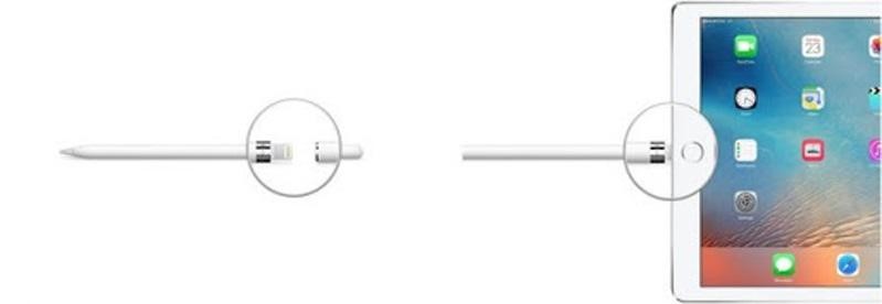 sạc bút bằng ipad