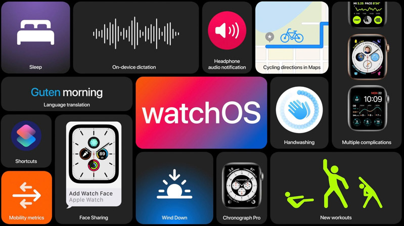 phiên bản beta công khai watchOS 7
