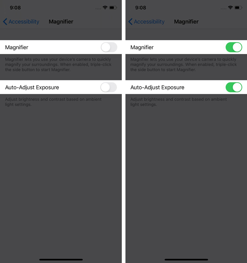 Cách BẬT Kính lúp trên iPhone hoặc iPad 