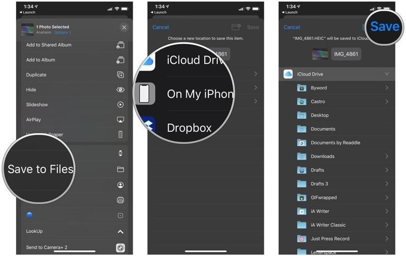 Gửi các file thông qua Tệp