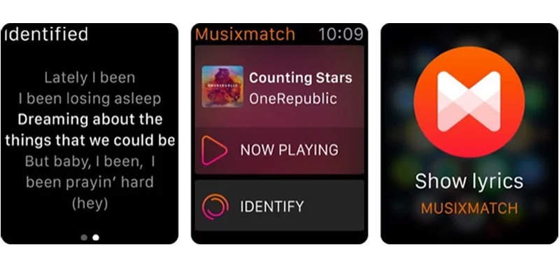chẳng còn khó khăn với lời bài hát với musixmatch lyrics finder nhé