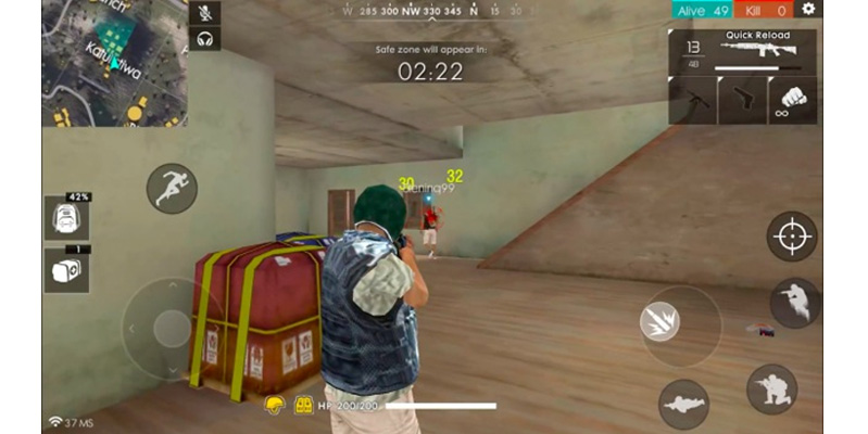 trò chơi Garena Free Fire: 3volution