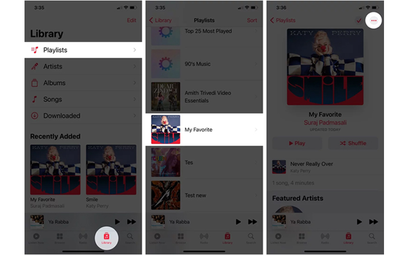 chia sẻ danh sách nhạc với bạn bè bằng Apple Music
