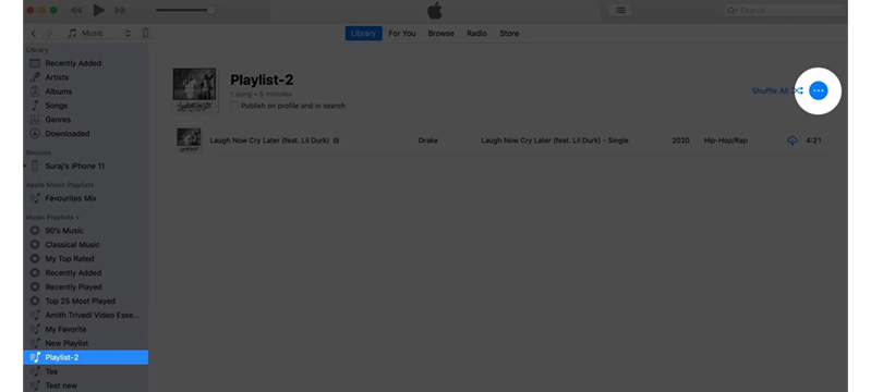 chia sẻ danh sách nhạc với bạn bè trong Apple Music trên Mac