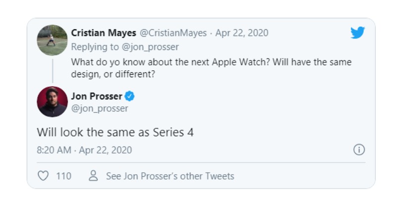 về thiết kế Apple watch series 6