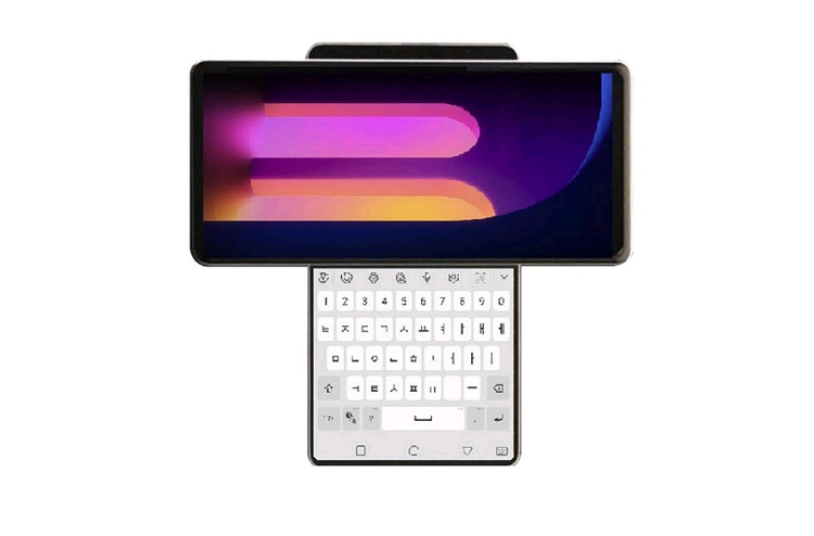 Điện thoại LG Wing có thiết kế màn hình xoay độc lạ.