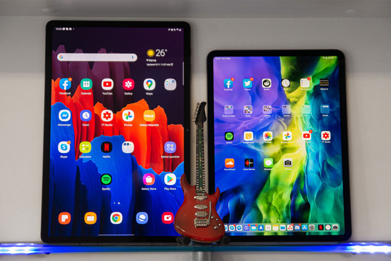 So sánh S7 và iPad Pro