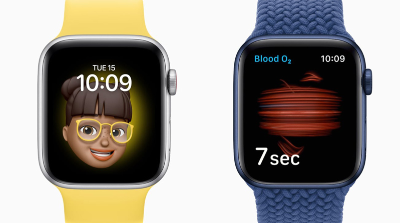 Cảm xúc Memoji và ứng dụng Blood Oxygen